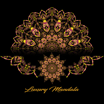 Mandala Design 3d animation art background branding design graphic design illustration mandala motion graphics vector