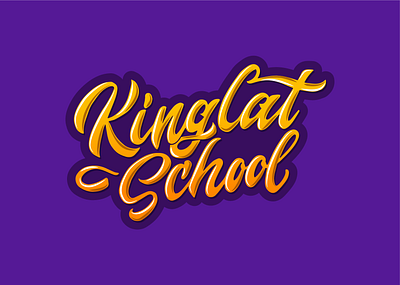 Lettering logotype for cats school brand branding calligraphy cats design letterer lettering logo logos vector леттеринг логотипы