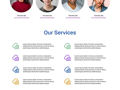 Company Profile branding ui