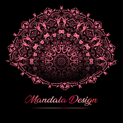 Mandala Design 3d art background branding design graphic design illustration mandala motion graphics vector