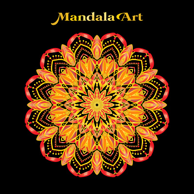 Mandala Art 3d art background branding design graphic design illustration mandala motion graphics vector