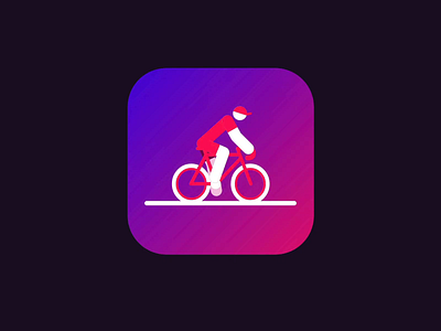 Bike Icon 2d 2d animation animation bones icon rive statemachine vector