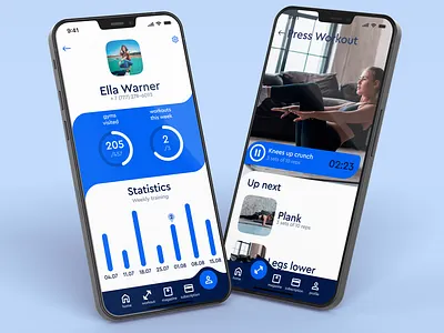 1FIT Mobile App - UI/UX app design ui ux uxui