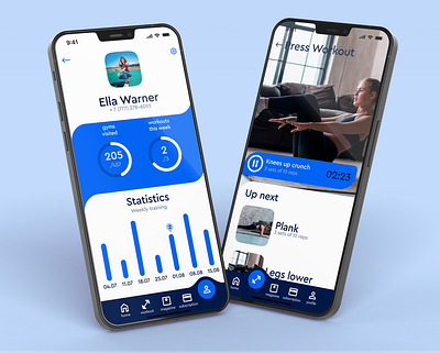 1FIT Mobile App - UI/UX app design ui ux uxui