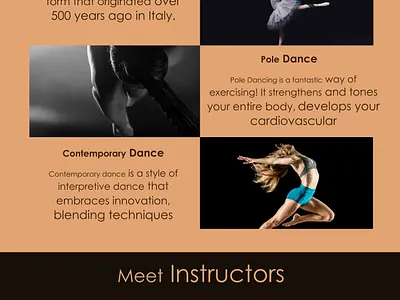 Dancing Ward : Landing Page 3d animation branding graphic design logo motion graphics ui