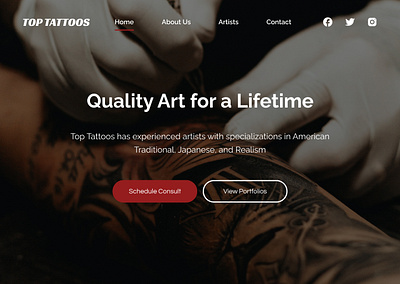 Daily UI #3: Landing Page design product design ui ux web design