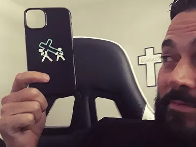 1st Phone Case Came in! bible christian cross ios iphone jesus logo love love thy neighbor neighbor neighbors phone phone case phone cover smart phone smartphone