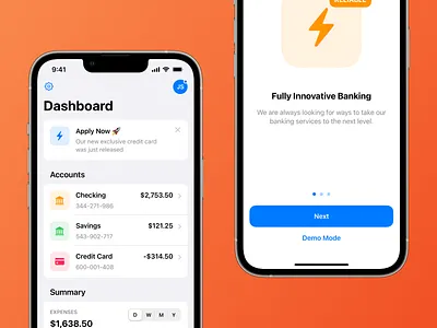 Bank.io - Dashboard & Onboarding app ui app ui design design digital design ios app ios app design ios app ui ios design ios ui ios ui kit mobile app mobile app ui mobile ui product design ui ui for ios ui for mobile uiux