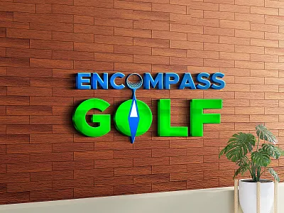 Encompass Golf Logo Design | Social Media Design awesome branding business classy design designer facebook illustration instagram latest logo logo design logopreneur minimal modern new post social media social media ads trending