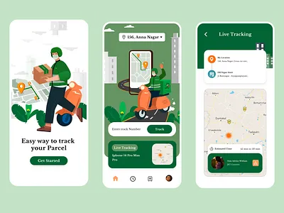 Location Tracker! branding dailyui design