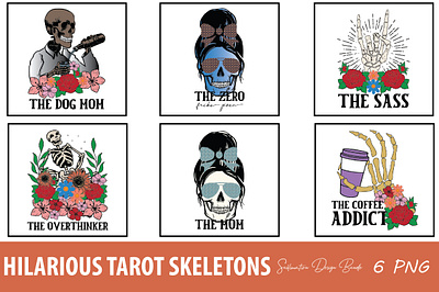 skeletons sublimation bundle 3d animation branding design graphic design halloween illustration logo skeletons sublimation bundle ui woman