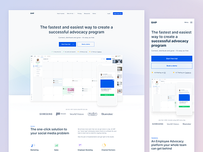 Socialhp - SaaS platform (Design) branding design design research figma illustration ios logo mobile mobile app mobile app design mobile ui platform design saas ui uikit uiux ux web web app webb app design