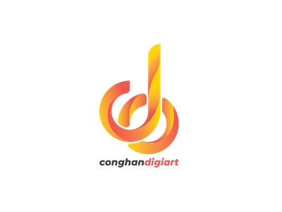 CONGHAN DIGIART LOGO branding design graphic design illustration logo vector