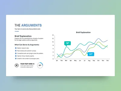 The Arguments arguments business business plan chart creative design graphic design ico illustration infographic powerpoint powerpoint template presentation