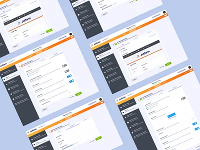 Jotform Emails email email editor email settings form form builder form settings jotform product design settings ux