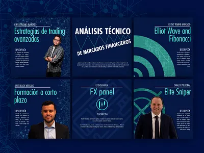 Social media Banner - TradersZona design graphic design instagram investment layout markets social media traders ui