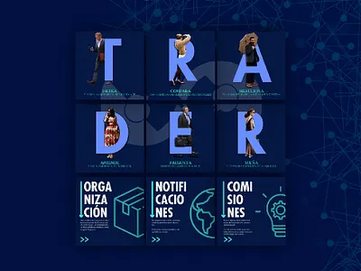 Social media Banner - TradersZona advert graphic design illustration infoproduct instagram markets social media trader