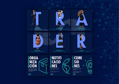 Social media Banner - TradersZona advert graphic design illustration infoproduct instagram markets social media trader