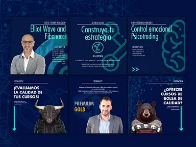 Social media Banner - TradersZona advert banner graphic design illustration infoproduct instagram market social media trader