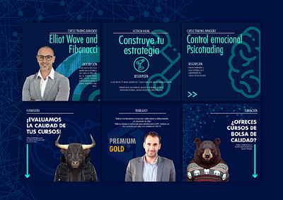 Social media Banner - TradersZona advert banner graphic design illustration infoproduct instagram market social media trader