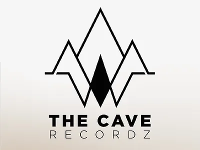 The Cave Recordz - Logo branding cave design graphic design logo music vector