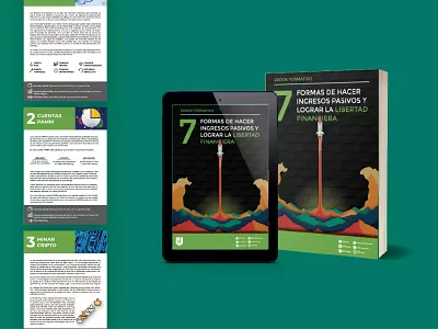 Ebook- Libertad financiera design ebook graphic design infoproduct layout markets trader vector