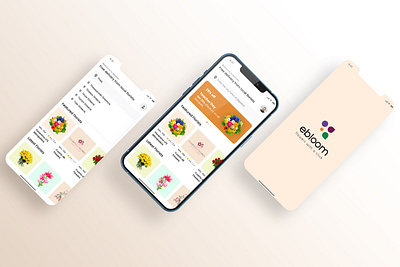 eBloom app app ui design dribbble florist flower ui