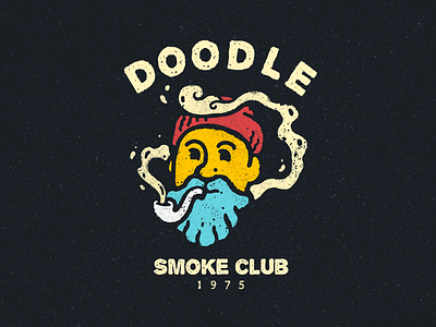 Doodle Smoke Club beard beards hookah mariner mate matey pipe popeye procreate sailor sailors seaman smoke smoke club smokers swabbie tobacco tobacco pipe