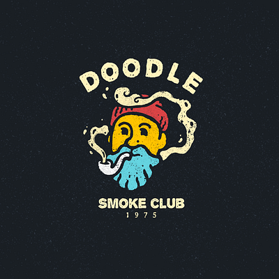 Doodle Smoke Club beard beards hookah mariner mate matey pipe popeye procreate sailor sailors seaman smoke smoke club smokers swabbie tobacco tobacco pipe