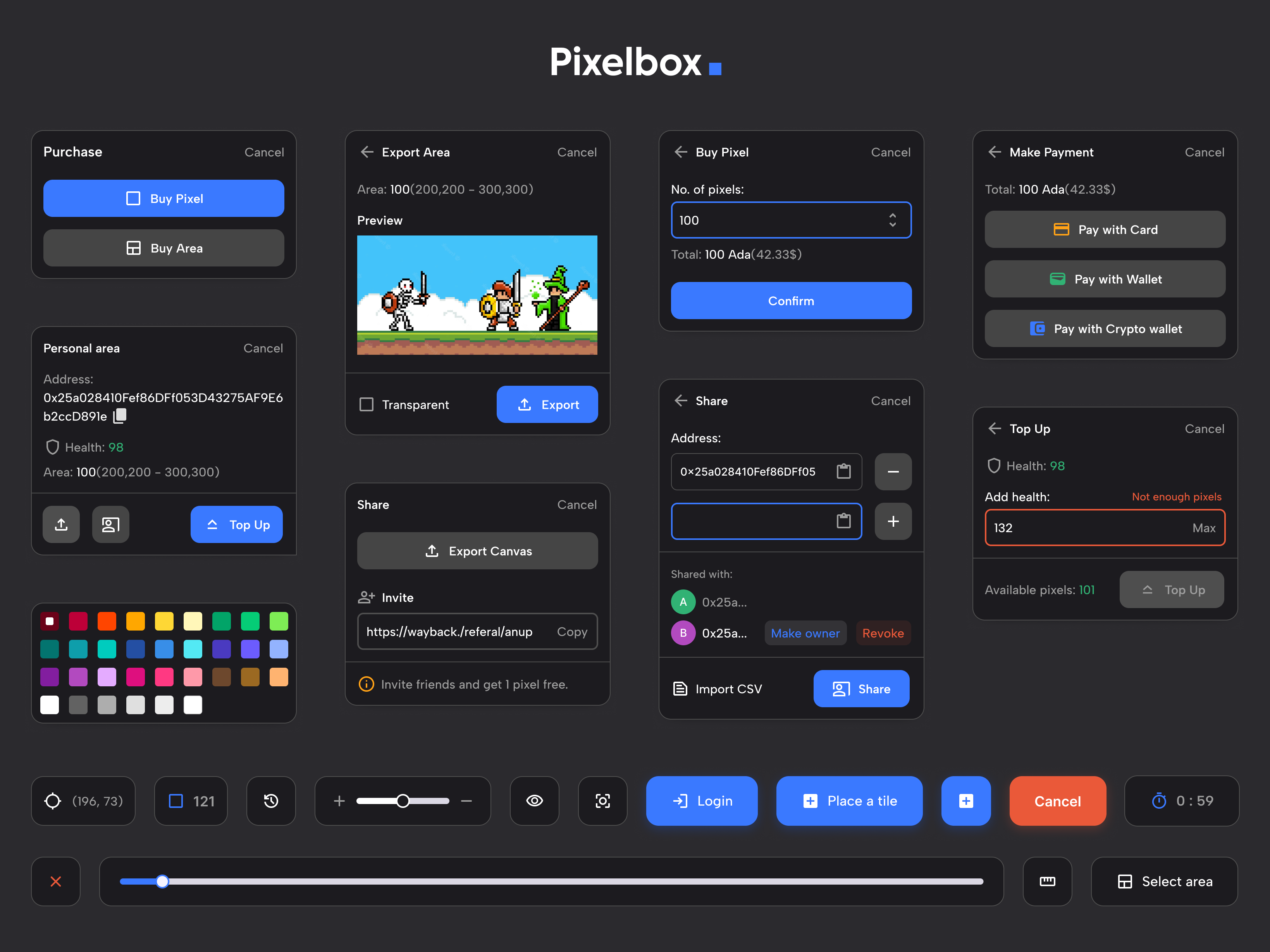 Browse thousands of Pixel Box images for design inspiration | Dribbble