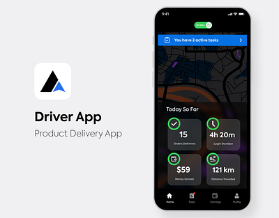 DRIVER APP: Multi-vendor hyperlocal e-commerce marketplace ecommerce food delivery app grocery delivery app hyperlocal mutivendor marketplace