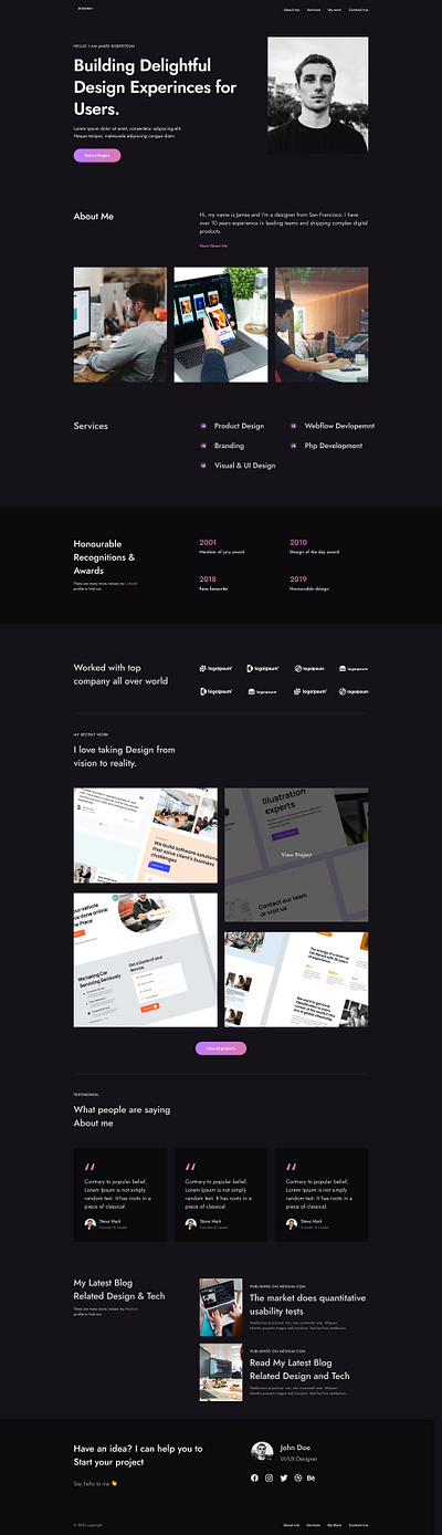 UI/UX Web Design branding ui