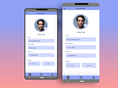 Day 6 User Profile adobexd checkoutpage dailyui design graphic design illustration logo ui userprofile vector