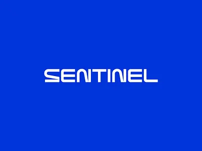 Sentinel Wordmark custom logo custom wordmark logotype minimalist simple logo sport logo sport tech wordmark