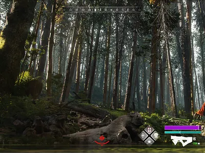 Outlands Gameplay Screen design game game design ui ui design ux