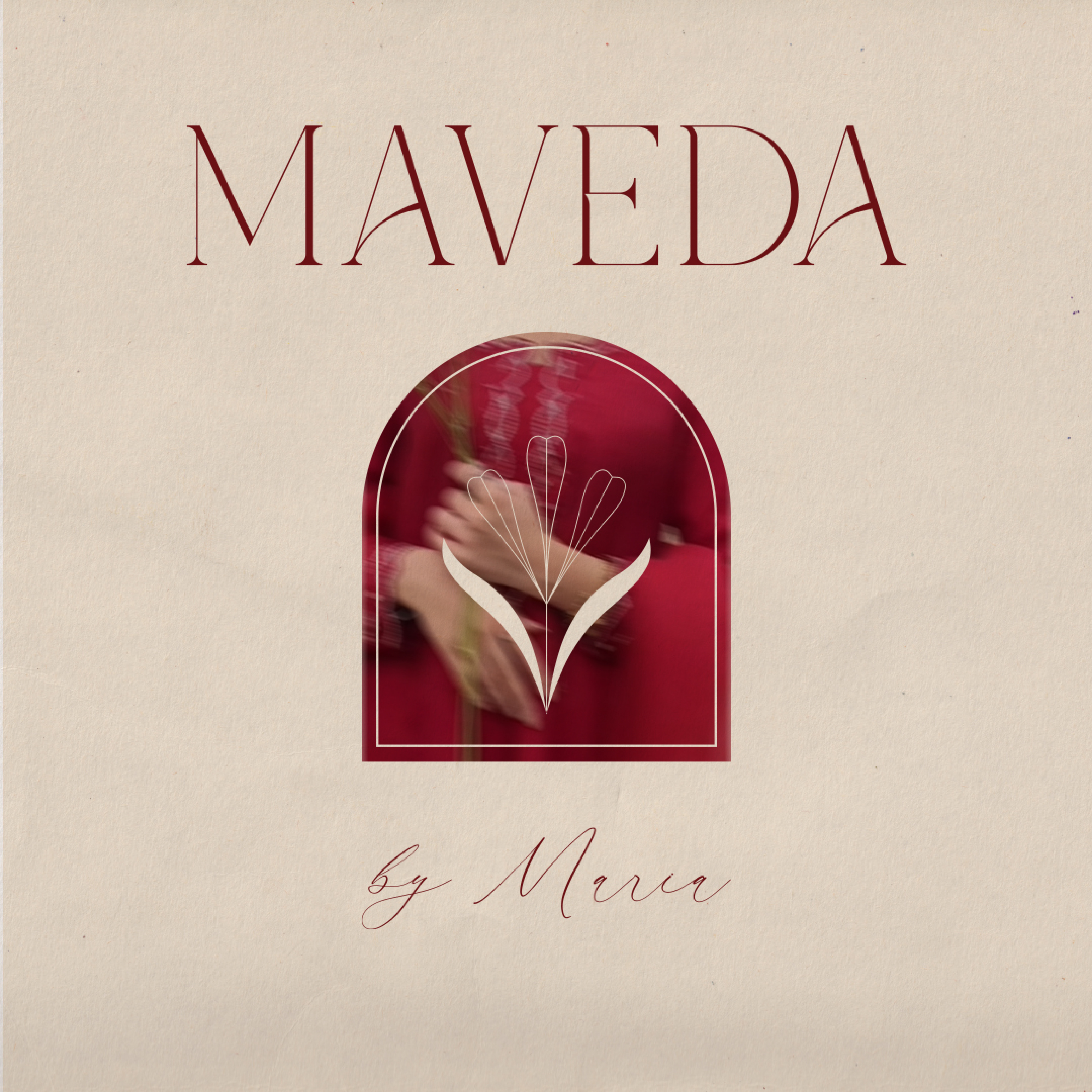 MAVEDA BY MARIA | Brand Identity + Packaging Design box design brand identity brand pattern branding couture logo eastern fashion fashion branding fashion identity feminine branding floral logo design graphic design illustration logo logomark modern elegance packaging design vector