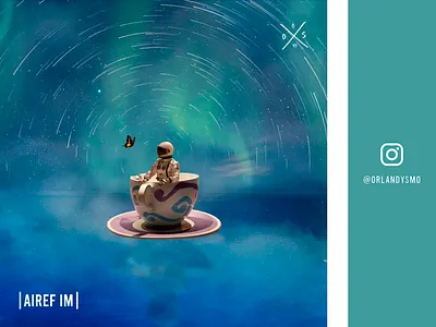 II AIREF IM art artist collage creatividad design desing desinger illustration logo ui