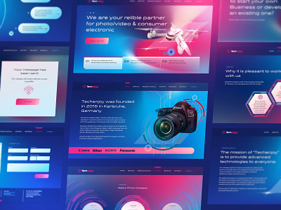 Techenjoy 3d graphic design logo ui ux