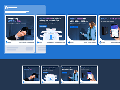 Oloid - Carousel Ad Design ad carousel carousel ad design carousel ads carousel design design facebook facebook carousel facebook design