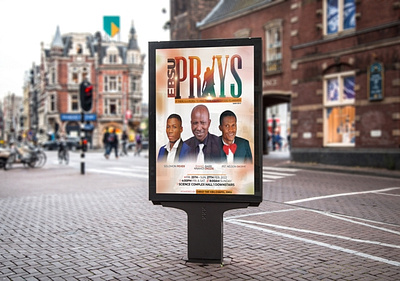 Campus church flyer