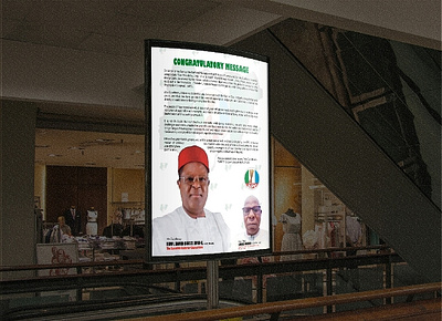 Billboard graphic design