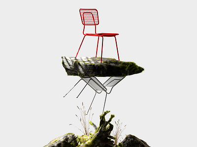 Opla Outdoor Chair - 3D Project 3d 3d render c4d chair cinema4d design furniture graphic design opla render