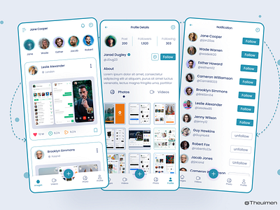 Social Media app application design figma social media social media app social media app design social media banner social media design social media marketing social media post social media website ui ui design uiux user interface