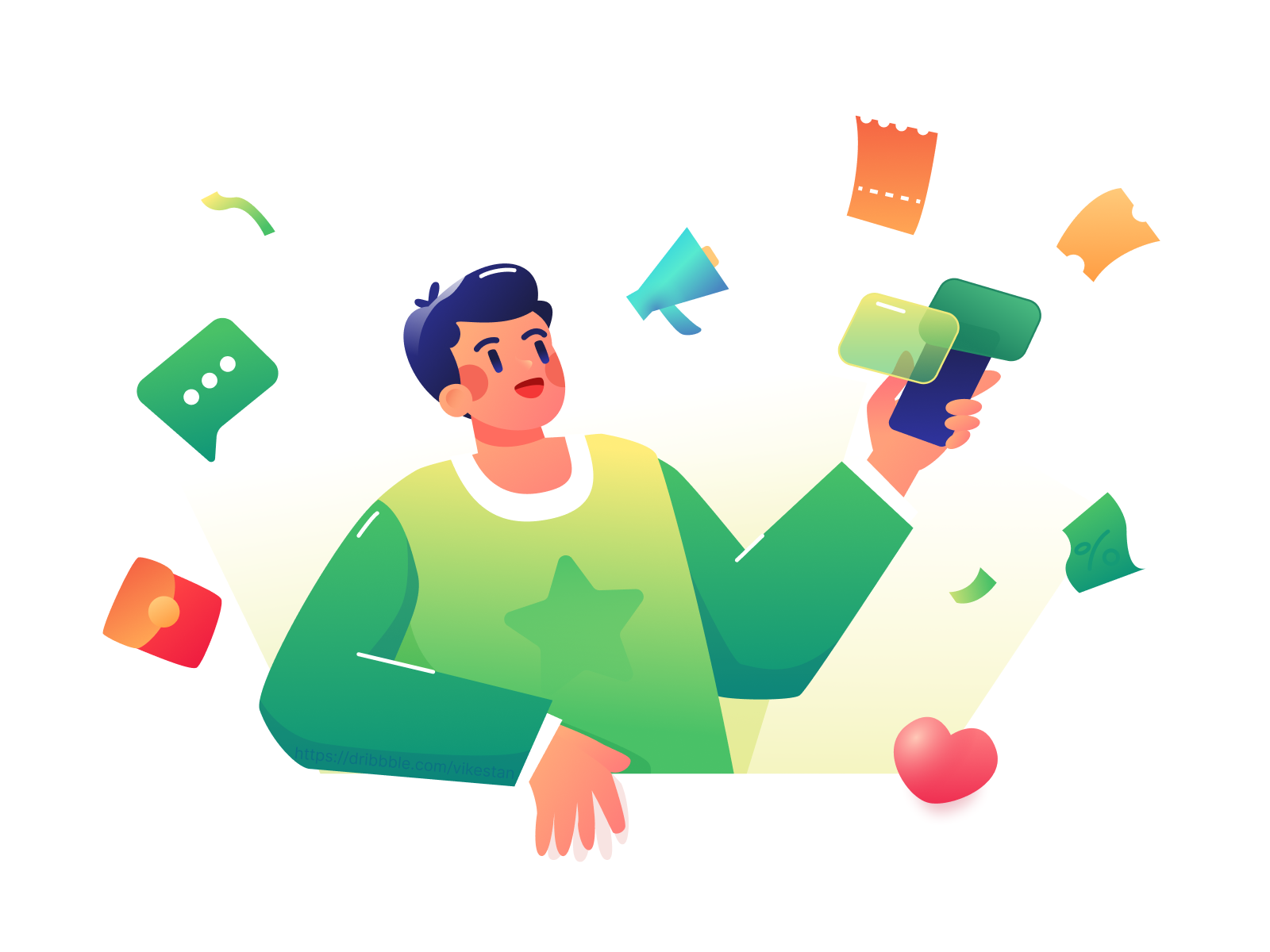 Subscribe To Notifications By Vikestan On Dribbble