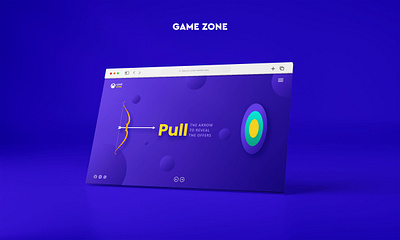 Game Zone adverising animation branding design graphic design illustration mockup prototypr ui ui design ux ux design vector web design website