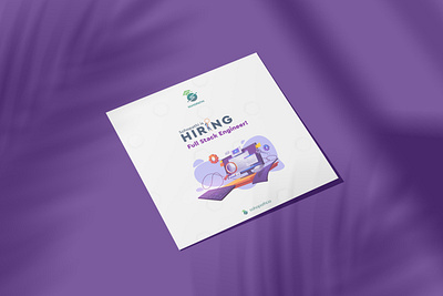 Hiring poster adverising banner branding design graphic design illustration logo mockup poster poster design vector