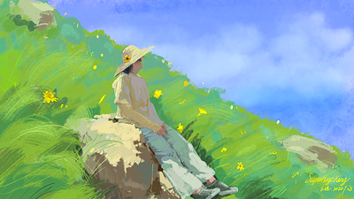 dream life illustration procreat