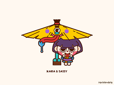 Kara & Sassy chibi cute gumi kawaii yokai