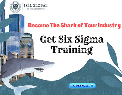 Become the shark of your Industry, Get six sigma training leansixsigmacertification sixsigmacertificationonline sixsigmagreenbelt