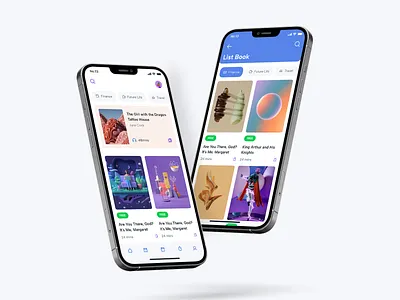 Book Reading and Voice App app design figma ios kit mobile reading template tramkam ui voice